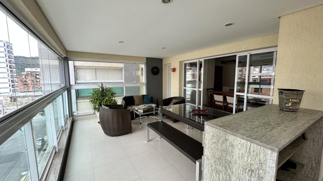 Apartamento Novo, Alto Padrao, No Guaruja, Com Terraco Gourmet E Lazer Lägenhet Exteriör bild